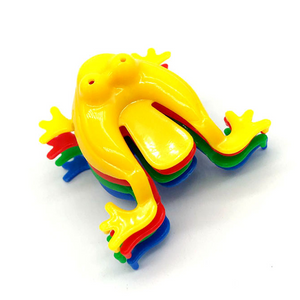 Plastic Jumping Frog Toy