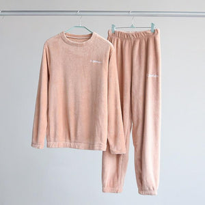 Women’s Solid Color Sweatshirt Set