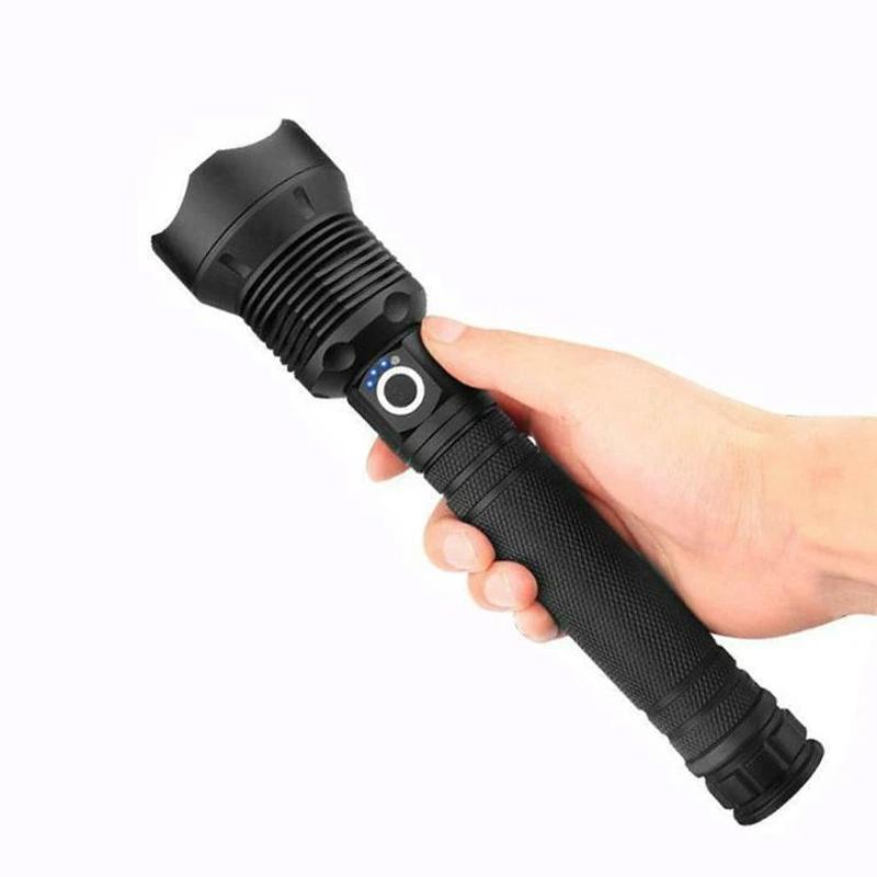 LED RECHARGEABLE TACTICAL LASER FLASHLIGHT