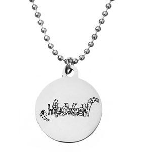 Halloween Theme Stainless Steel Necklace