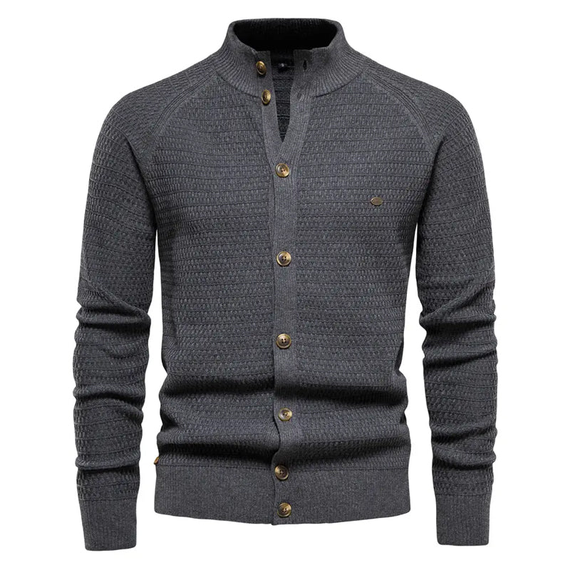 Men's Cardigan Knitted Sweater